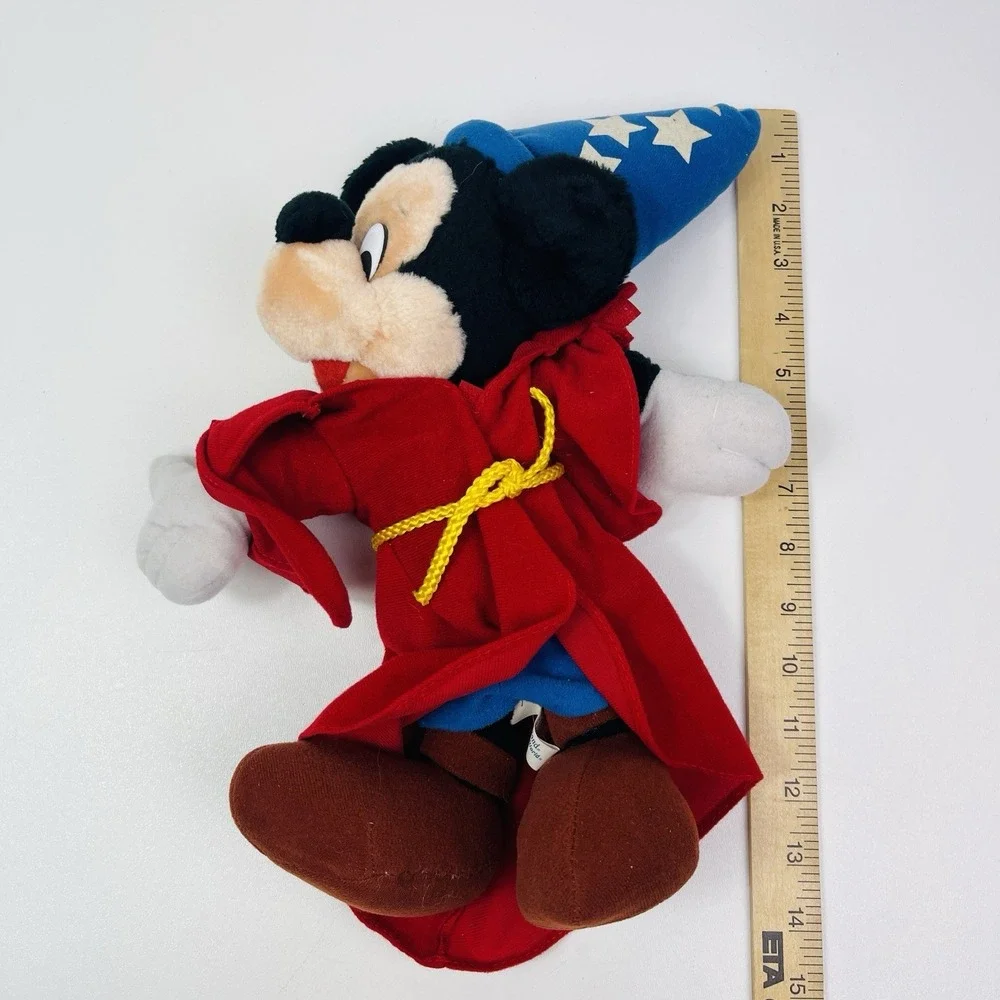 Magic Hat Mickey Mouse‎ Fantasia Disney Plush Toy 8